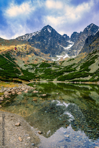 Wanderung bei Tatranská Lomnica in der Hohen Tatra