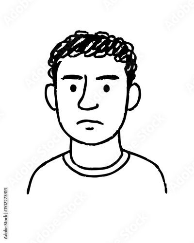 Chalk Doodle Art Profile Picture People