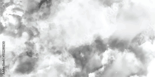 Abstract background of colorful liquid liner. Abstract texture of liquid gray and white are light pattern.watercolor art canvas painting with white clouds and stains, blurry smog texture art design.