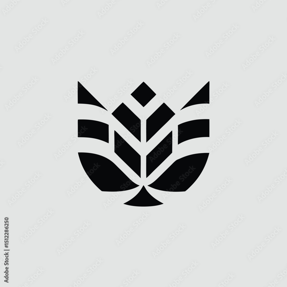 Fototapeta premium Flared Tulip Style Flower