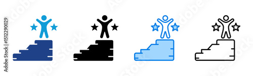 Success icon sheet multiple style collection