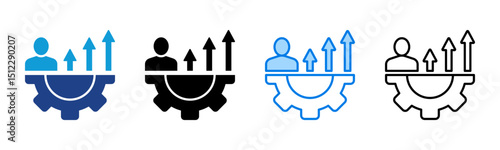 Evolve icon sheet multiple style collection