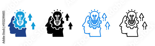 Open Minded icon sheet multiple style collection