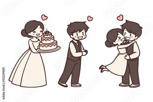bride and groom