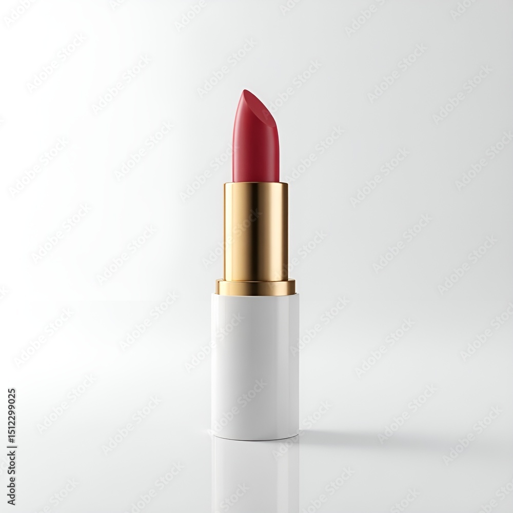 Lip Balm in Wooden Tube on colorful Background Lip Balm in Wooden Tube on colorful Background