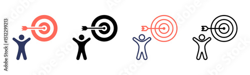 Purpose icon sheet multiple style collection