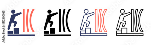 Resilience icon sheet multiple style collection