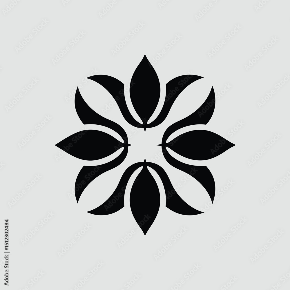 Palm Leaf Shaped Flower Complete Palm Leaf Shaped Flower Complete