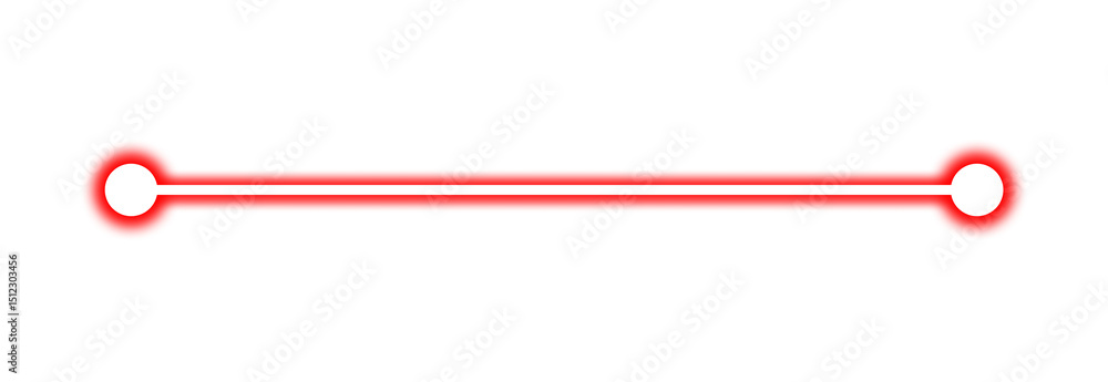 Red neon laser beam isolated on transparent background. Horizontal laser with glowing ends. Double-ended laser with light effect. Light laser, glow effect, PNG Red neon laser beam isolated on transparent background. Horizontal laser with glowing ends. Double-ended laser with light effect. Light laser, glow effect, PNG