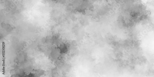 mysterious fog rolling over the landscape nature scene atmospheric, abstract soft textured white and black with gray speckles background, soft white watercolor grunge texture.