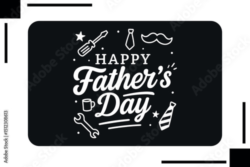 Happy Father's Day Vector- Celebrate the Special Dads in Your Life