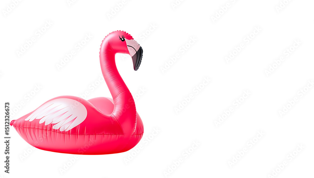 Fun summer pool floatie. Tropical bird. Fun summer pool floatie. Tropical bird.