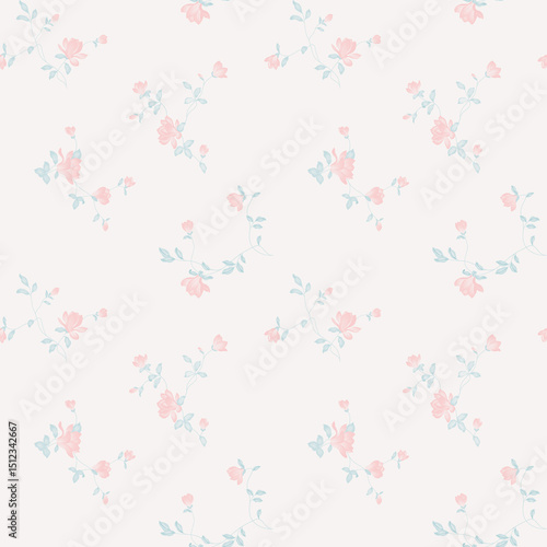 Creative Geometric Floral Scrollwork Hand Drawn Illustrations