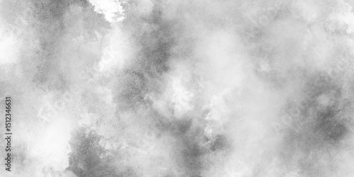 Smoke on white background grunge smog texture art design, Old stone background, abstract gray background soft white watercolor grunge texture, grunge Stains and soft Brush Strokes for decorative.