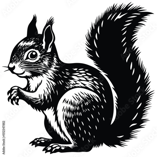 squirrel with nut