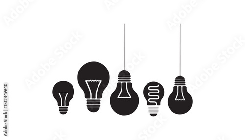 Evolution of lightbulb design: A simple illustration