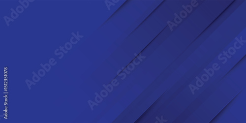 Abstract blue background with glowing geometric lines. Modern blue gradient square shape design. Futuristic technology concept. Suit for brochure, corporate, website arts modern background blue