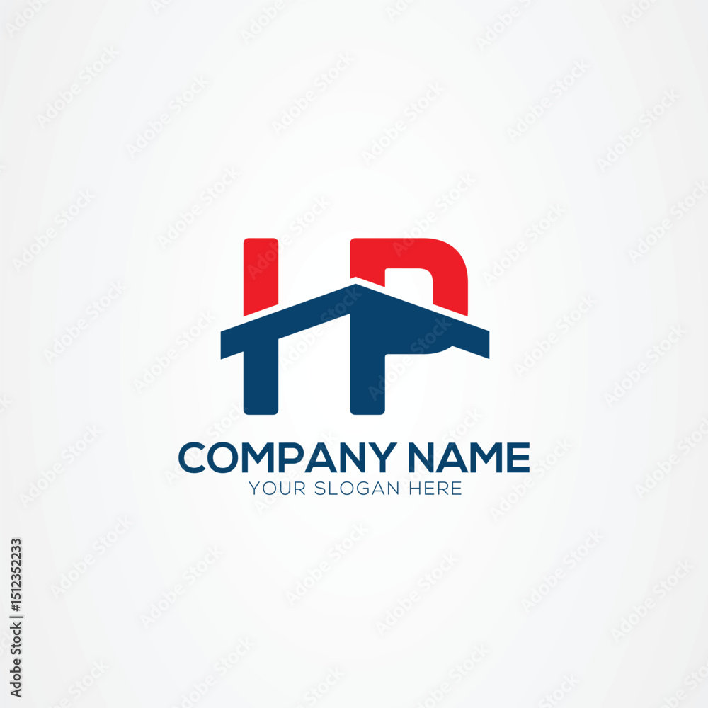IP or PI Creative Modern Letters Logo Design Element IP or PI Creative Modern Letters Logo Design Element