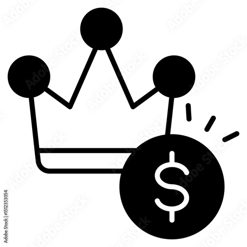 Royalty Black Icon