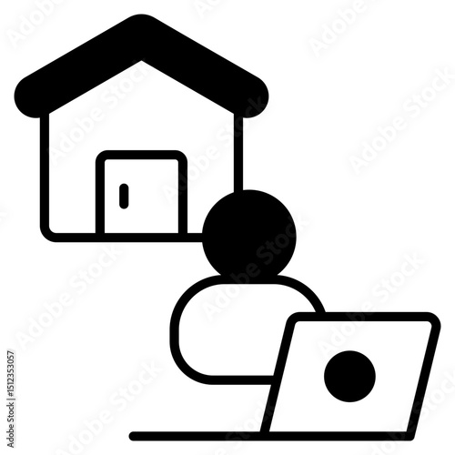Freelance Black Icon