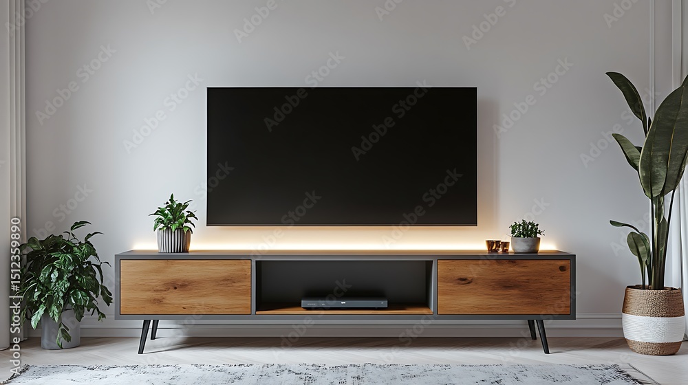 Fototapeta premium old tv with a tv