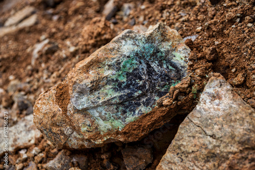 Fotografía Nickel extraction on Sulawesi's island (Indonesia).