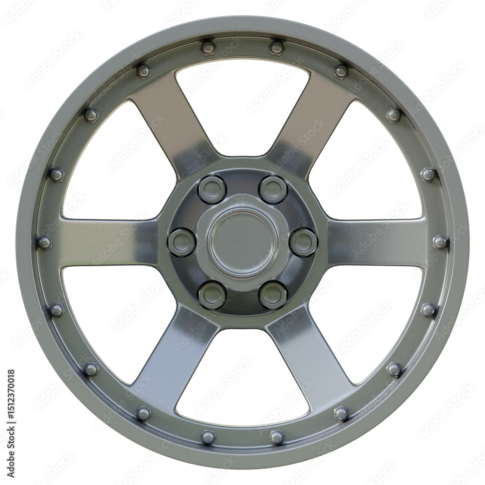 Fototapeta premium offroad rims car