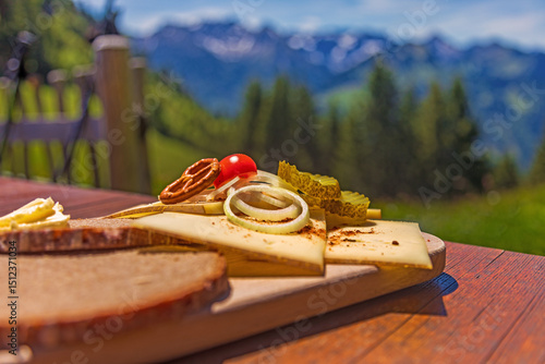 Käsebrot - Allgäu - Brotzeit - Alpe - Einkehr - Bergkäse