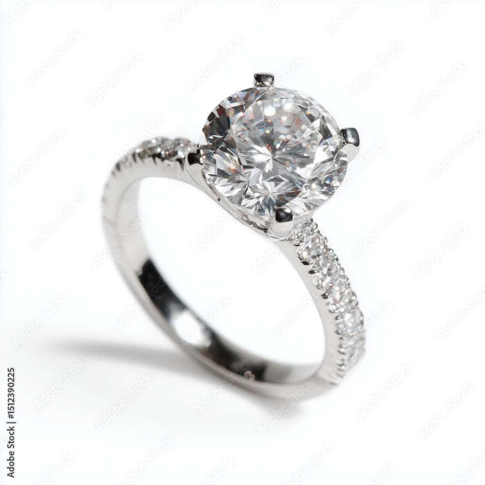 Exquisite Diamond Ring , PNG isolated cut out image Exquisite Diamond Ring , PNG isolated cut out image