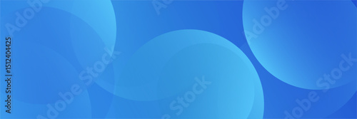 Abstract blue circle background with subtle blue gradient. Featuring geometric patterns, ideal for modern designs, digital projects, banners and creative visual presentations.