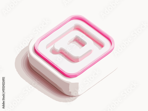 3D icon of location
