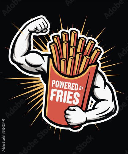Powered By Fries Graphic Design