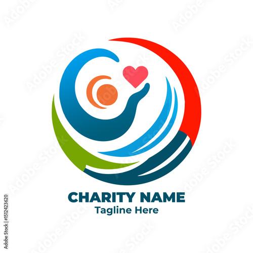 Charity impact mission design for fundraising donation volunteer nonprofit aid kindness generosity activism outreach support help heart hope love