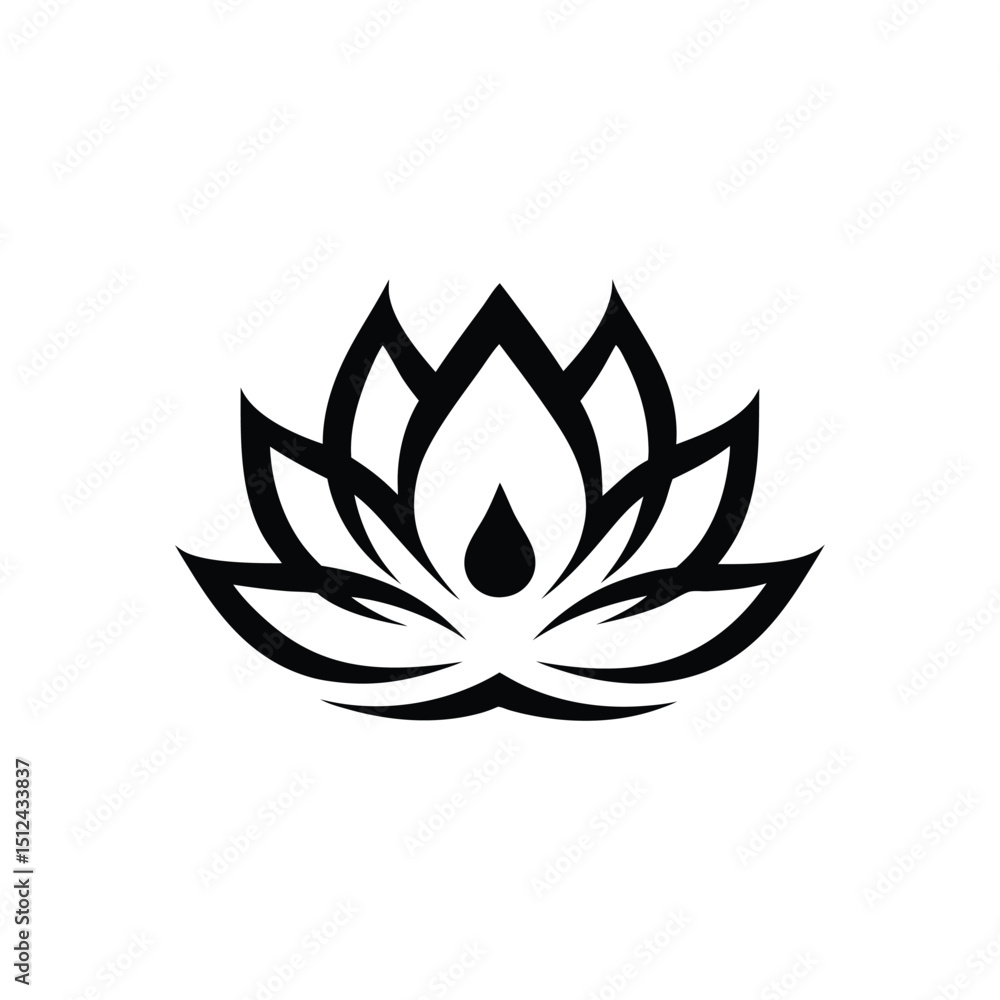 lotus flower vector lotus flower vector