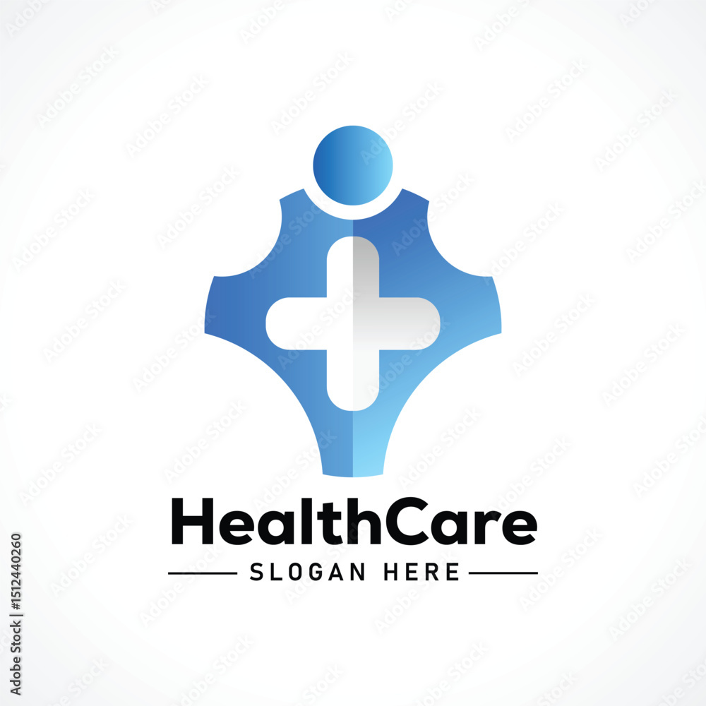 Obraz premium Healthcare, Medical, doctor, Treatment, wellness logo design