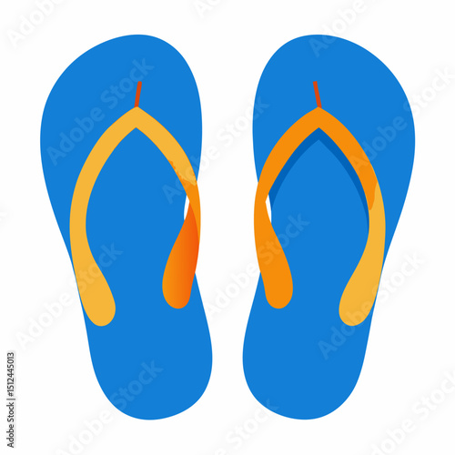 Flip-Flops (Slippers) Summer Icon