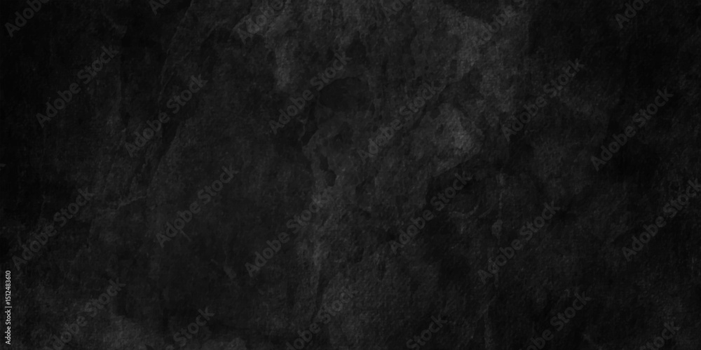 Fototapeta premium abstract black rough concrete wall or floor texture background, dark grey textured grunge concrete black wall background, Old wall texture cement dark black gray background abstract grey color design 