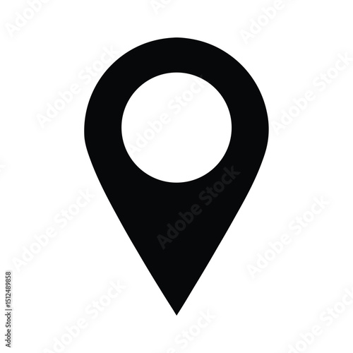 Location Pin Icon Vector Illustration