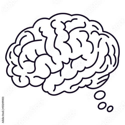 Brain thinking stroke