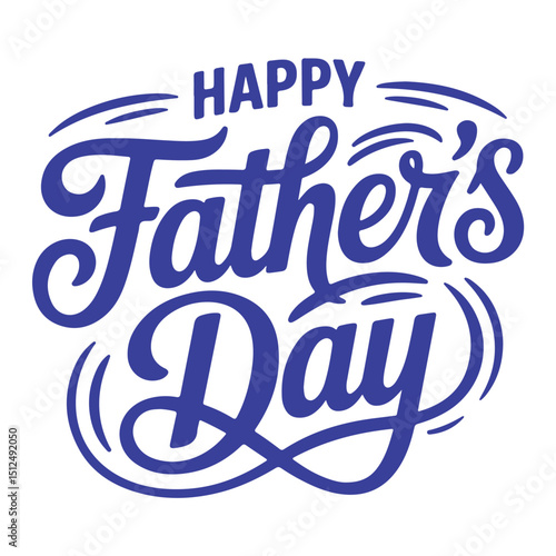 Fathers Day Vector Design – Celebrating Dad's Day	