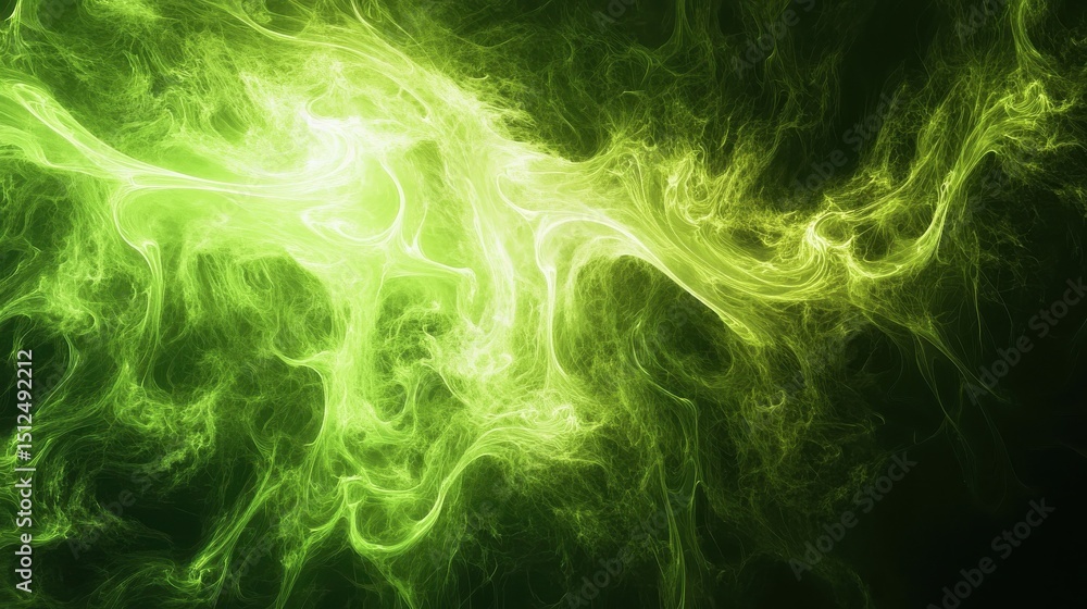 Fototapeta premium Imaginatory lush fractal texture generated image abstract background illustration , no logos, no brands