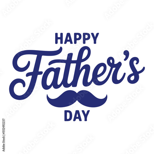 Fathers Day Vector Design – Celebrating Dad's Day	