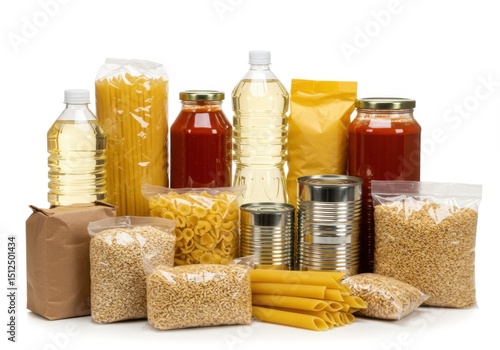 Assorted non perishable food items for donation