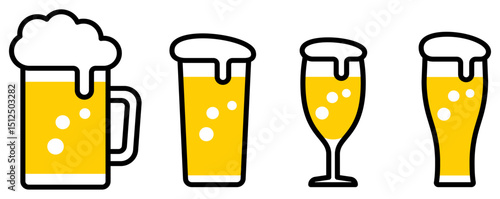 ビールジョッキ・グラス・コップアイコン