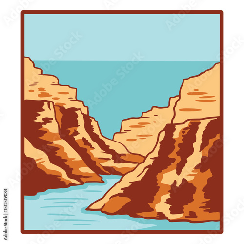 The grand canyon in arizona