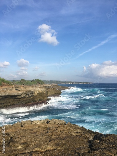 tropical coastal view