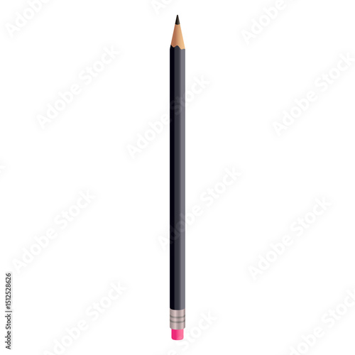 Realistic pencil illustration