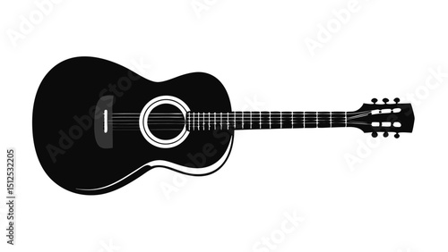 acoustic-guitar-silhouette-vector-illustration-wit.eps