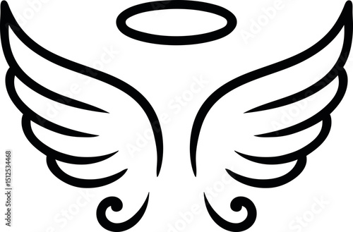 Angel Wings SVG Cut Files for Cricut & Silhouette