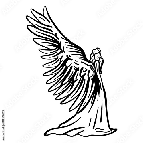 Angel wing stroke